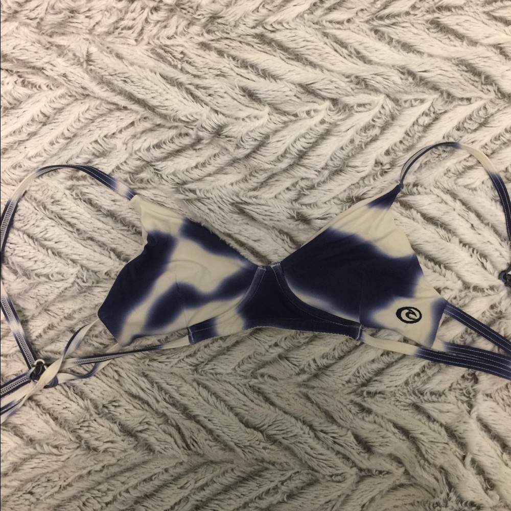 Blue& White RipCurl Top